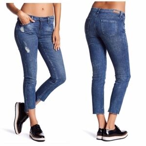 BLANKNYC Denim Intro Skinny Raw Hem Jeans 24